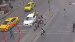 Şişli’de kırmızı ışıkta geçen genç ağır yaralandı