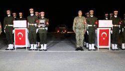 Pençe operasyonu şehitleri memleketlerine uğurlandı