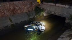 Çalındı zannettiği aracı, sulama kanalında bulundu