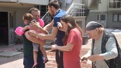Bartın'da apartmanda yangın: 2’si çocuk 9 kişi hastanelik oldu