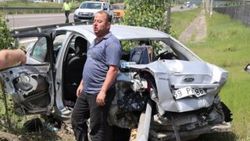 Bolu'da TEM otoyolunda kaza: 2 ölü, 5 yaralı