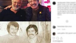 Selçuk Yöntem ve Metin Akpınar'dan 41 yıl sonra aynı kare