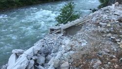 Fırtına Vadisi'nde yıkımlar bugün de devam ediyor