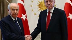 Cumhurbaşkanı Erdoğan, Bahçeli ile görüştü