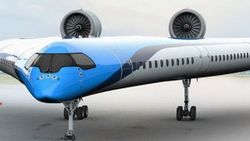 KLM, V şeklindeki yeni yolcu uçağı tasarımını paylaştı