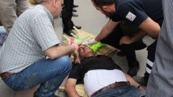 Ambalaj ürünleri bulunan depodaki yangın korkuttu