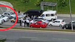 Düğün magandaları kamerada