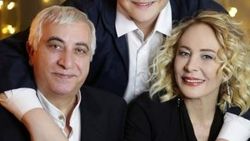 Ahu Sungur ve Suat Sungur'un mutlu günü