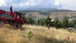 Hatay’da orman yangını: 5 hektar yandı