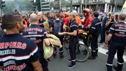 Belçika'da itfaiyeci grevi