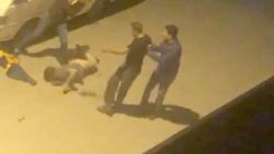 Kütahya'da genç çocuk sokak ortasında dayak yedi