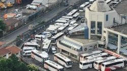 İstanbul Otogarı'nda seçim yoğunluğu