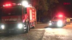 Sel sularında mahsur kalanları itfaiye kurtardı