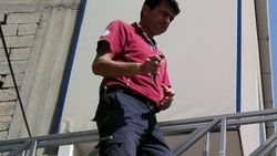 Adıyaman'da ebabil kuşunun yardımına itfaiye geldi