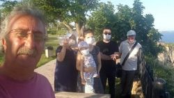 Tedavi gören minik Öykü 74 gün sonra deniz gördü