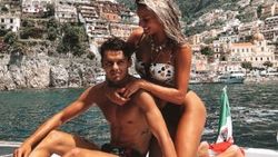 Enes Ünal, sevgilisi ile İtalya'da tatil yapıyor