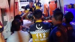 Karaman'da omzunda kurşun yarasıyla 4. kattan düştü