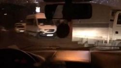 İstanbul’da maganda drift ve makas attı