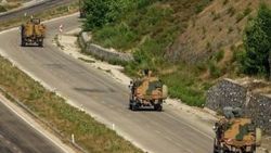 Suriye sınırına askeri sevkiyat devam ediyor