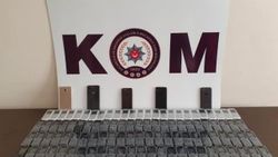 Ordu’da 112 adet kaçak telefon ele geçirildi