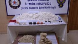 Şanlıurfa'da 44 kilo patlayıcı ele geçirildi