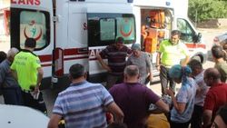 Sivas'ta otomobil çarpan çocuk yaralandı