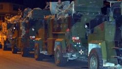 Suriye sınırındaki birliklere askeri sevkiyat yoğunlaştı
