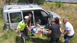 Malkara'da feci kaza: 10 kişi yaralandı