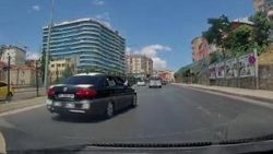 Pendik'te trafik magandası kamerada