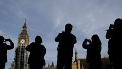 Londra'nın simgesi yeni yaşına sessiz sedasız girdi