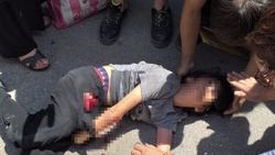 Ehliyetsiz sürücü 10 yaşındaki çocuğa çarptı