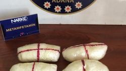 Adana'da araca gizli uyuşturucuyu narkotik köpeği buldu