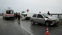 İznik'te aynı virajda ikinci kaza: 6 yaralı