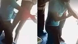 Elazığ'da tartıştığı kız arkadaşını iten şahsı tokatladı