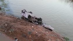 Sulama kanalına uçan araçta 2 kişi hayatını kaybetti