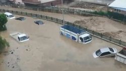 Düzce'de selde 7 kişi kayboldu