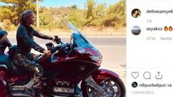 Cem Yılmaz Defne Samyeli'yi de motorcu yaptı