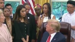 Trump Ezidi kadının anlattıklarını dinlemedi