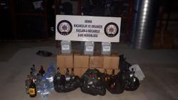 Adana'da 2 ton etil alkol ele geçirildi