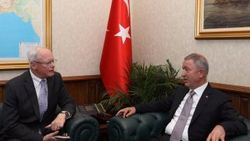 Bakan Akar ile Jeffrey'nin görüşmesi sona erdi