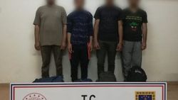Siirt’te takside Afganistan uyruklu 4 göçmen yakalandı