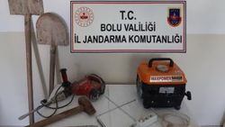 Bolu’da kaçak kazı operasyonu: 6 gözaltı