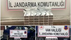 Van'da 1060 paket kaçak sigara ele geçirildi