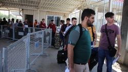 Suriyeliler bayram için ülkelerine dönüyor