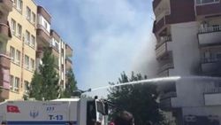 Şanlıurfa'da yangına TOMA müdahalesi