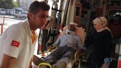 Bursa'da şeftali ağacından düşen yaşlı adam yaralandı