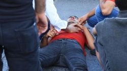 Okmeydanı'nda kaza: 1 yaralı