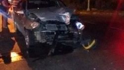 Manisa'da minibüs ile otomobil çarpıştı: 10 yaralı