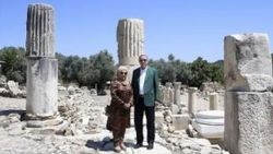 Cumhurbaşkanı Erdoğan'dan Yatağan'da antik kent ziyareti