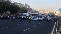 Şanlıurfa’da patlayıcı madde fünye ile patlatıldı